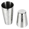 2 Piece Set Etched Pattern Boston Shaker Metal Cocktail Shaker Set  Cocktail Making