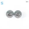1 Pair Yoga Fitness Ball Durable Spiky Massage Ball Trigger Point Sport Fitness Hand Foot Pain Relief Magnetic Therapy Massager