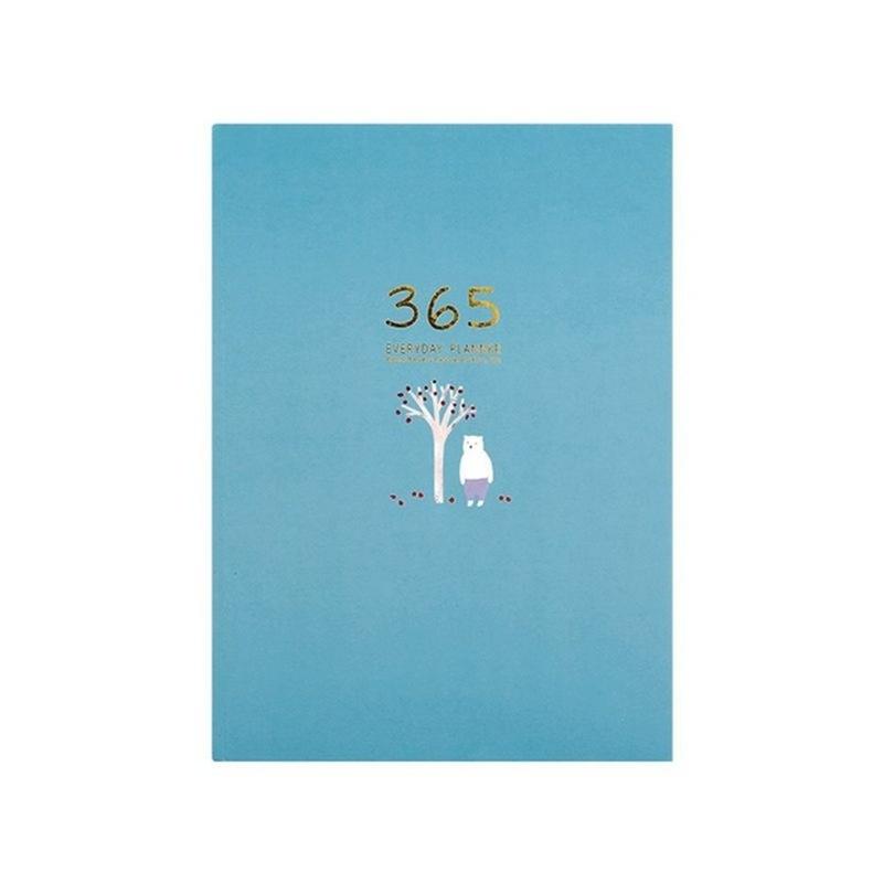 Cute Stationery Notebook 365 Planner Weekly Monthly Daily Diary Planner Notebooks Journals Business