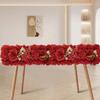 3D Wedding Road Lead Simulated Fake Flower Backdrop Arched Door Flower Row  Garlands Accessories