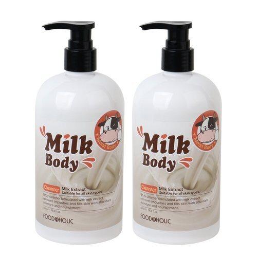 (1+1) FoodaHolic Milk Body Cleanser 500ml_631373