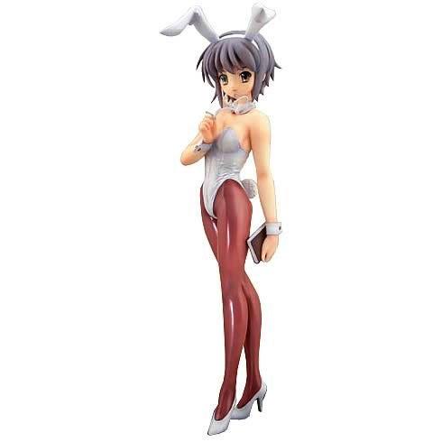 The Melancholy of Haruhi Suzumiya Yuki Nagato Bunny Girl Ver. White Bunny Ver. Normal Color (1/6 Scale PVC Pre-painted Finished Figure)