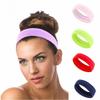 Breite Haarbänder für Damen, rutschfest, weich, elastisch, Sport-Kopfwickel für Yoga, Fitnessstudio, Training