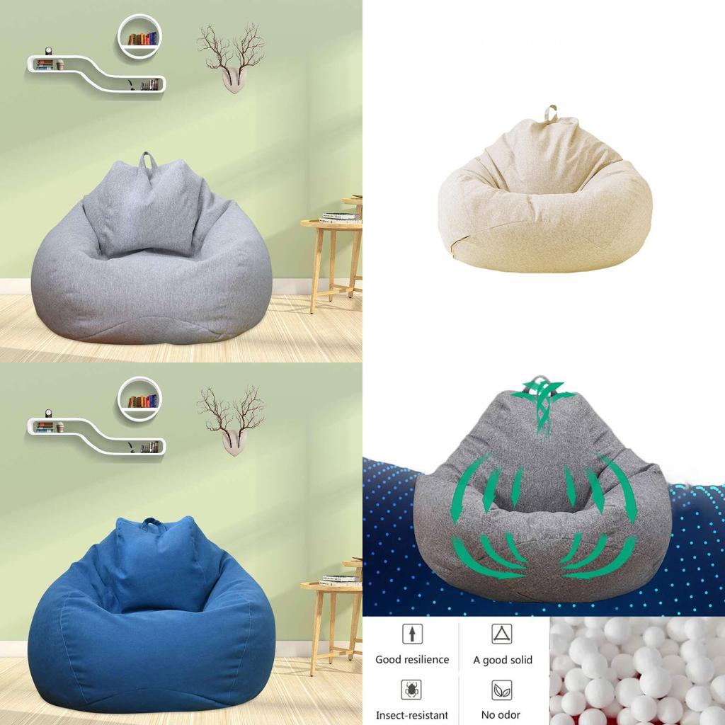 Comfortable Bean Bag Chair Cover For Adults And Kids Modern Minimalist Design