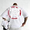 Ghostblade Anime Bedrucktes T-Shirt für Frühling/Sommer 2026 Neues Y2K Großer Stil Herren und Damen Streetwear