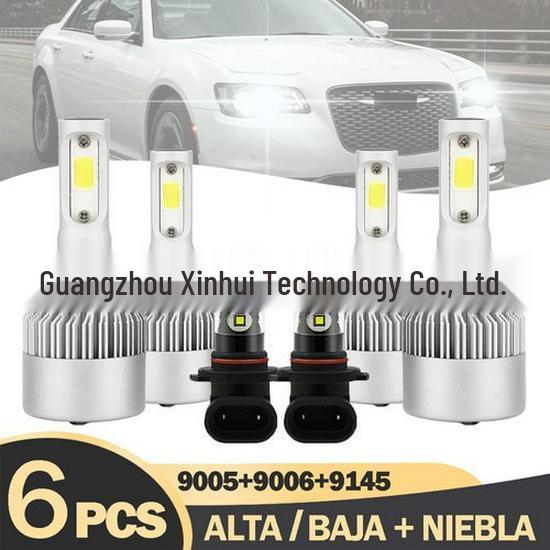 LED Scheinwerfer Kombi-Set: H11, H8, H9005, 9006, H4, H7, H13, 9007, 880, 881