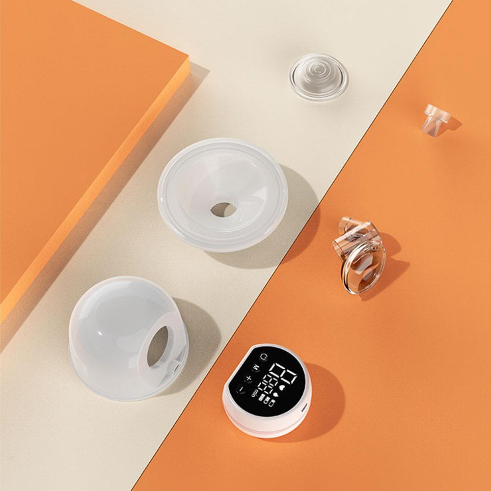 Silent Electric Breast Pump Wearable Automatic Milker Hands-Free Milk Maker Gift