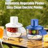 Electric Peeling Machine Automatic Potato Grape Garlic Peeler Rechargeable Cordless Fruit And Vegetable Peeler Dishwasher Safe Kitchen Gadget