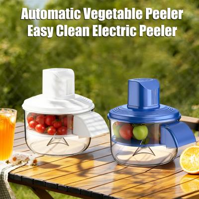 Electric Peeling Machine Automatic Potato Grape Garlic Peeler Rechargeable Cordless Fruit And Vegetable