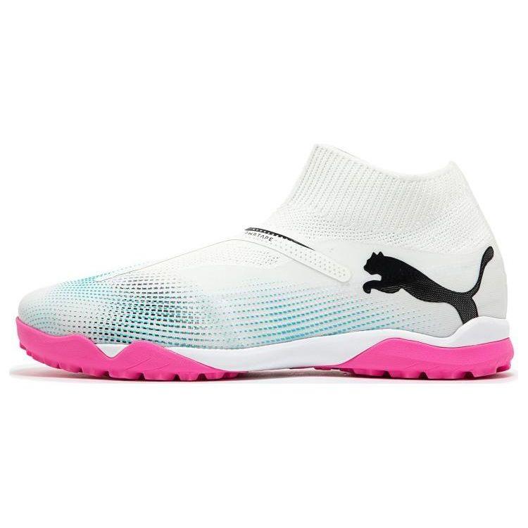 

Puma Future 7.7 Match+ LL на шнуровке TT (Резиновые шипы) Футбольные бутсы Мужские футбольные бутсы Бело-синие 107713-01 39