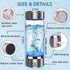 8032PPB Generatore di Acqua Idrogenata 3 Minuti Alcalinizzatore Ricaricabile Tipo-c Borraccia Antiossidante Tazza Portatile di Acqua Ricca di Idrogeno