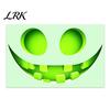 Glowing Window Wall Decorations Glow In The Dark Sticker, Self-adhesive Ghost Face Shape Decals, Waterproof Luminous Decals Halloween PVC Stickers,