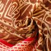Bohemian Ethnic Style Hand-Painted Bali Yarn Silk Shawl Scarf for Women