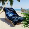 Mortal Kombat Print Beach Towel, Large Soft Quick Dry Towel for Beach Camping Swimming