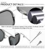 [SHEEN KELLY] Classic Retro Square Eyeglasses Sunglasses Metal Men's Sunglasses
