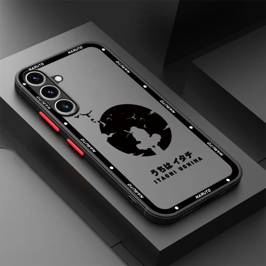 Japan Anime Narutos Case for Samsung Galaxy A24 A25 A26 A21s A22 A34 A35 A36 A52 A56 A53 A54 A73 Matte Phone Cover