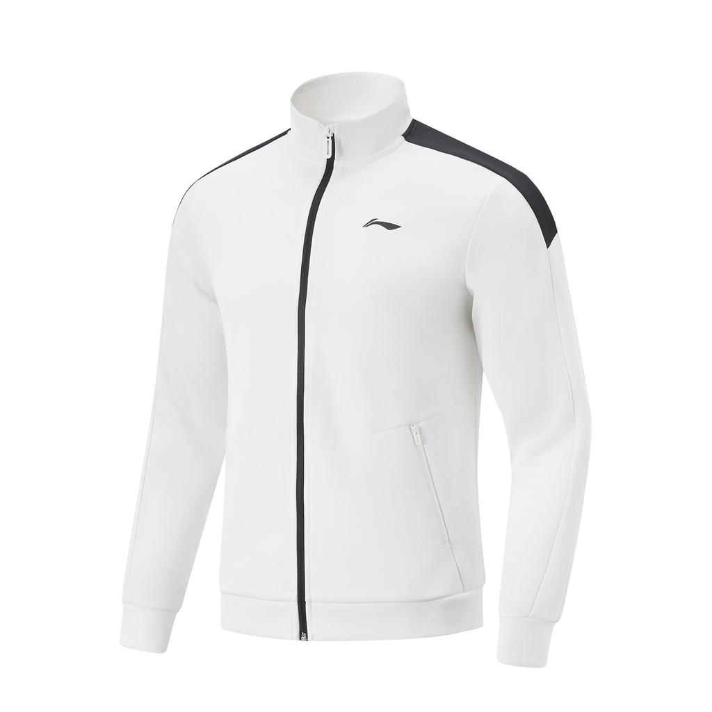 Li Ning Table Tennis Series Hoodless Cardigan Knitted Casual Sports Suit Unisex Sweatshirt AWEV003-2