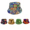Retro Graffiti Double-Sided Bucket Hat for Men & Women - Versatile Outdoor Travel Sun Protection