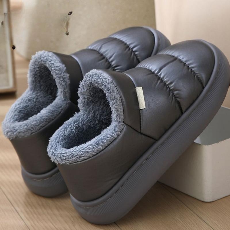 

мужские зимние ботинки теплые плюшевые утолщенные зимние ботильоны для улицы мужская повседневная обувь botas hombre водонепроницаемая обувь размер 46 44-45