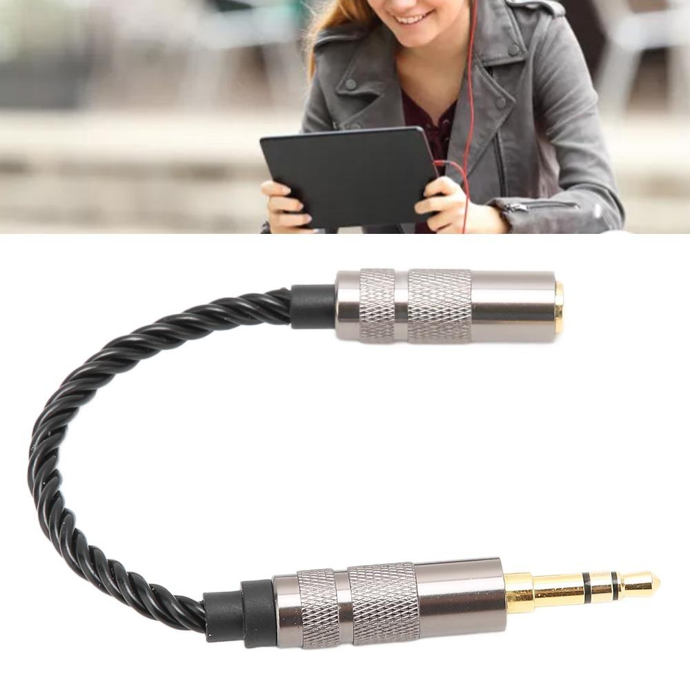 Lossless Sound Headphone Jack Conversion Cable 4 Strands of Stranding Cable  Music Listening