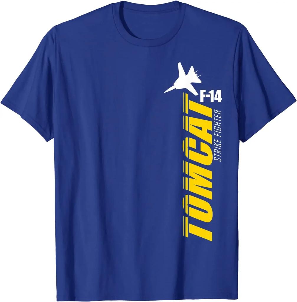 F14 Tomcat Strike Fighter TShirt 100 Cotton ONeck Summer Short Sleeve Casual Unisexs Tshirt Size S3XL