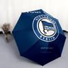 1 PC Automatic Folding Umbrella - Hertha BSC Custom Name Pattern, Portable & Foldable Design with 8 Ribs, Christmas Birthday Gifts