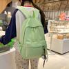 New schoolbag female college students simple large capacity junior high school students high school students backpack backpack design sense male