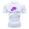 Men's Quick Dry Compression Workout T-shirt Breathable Stret