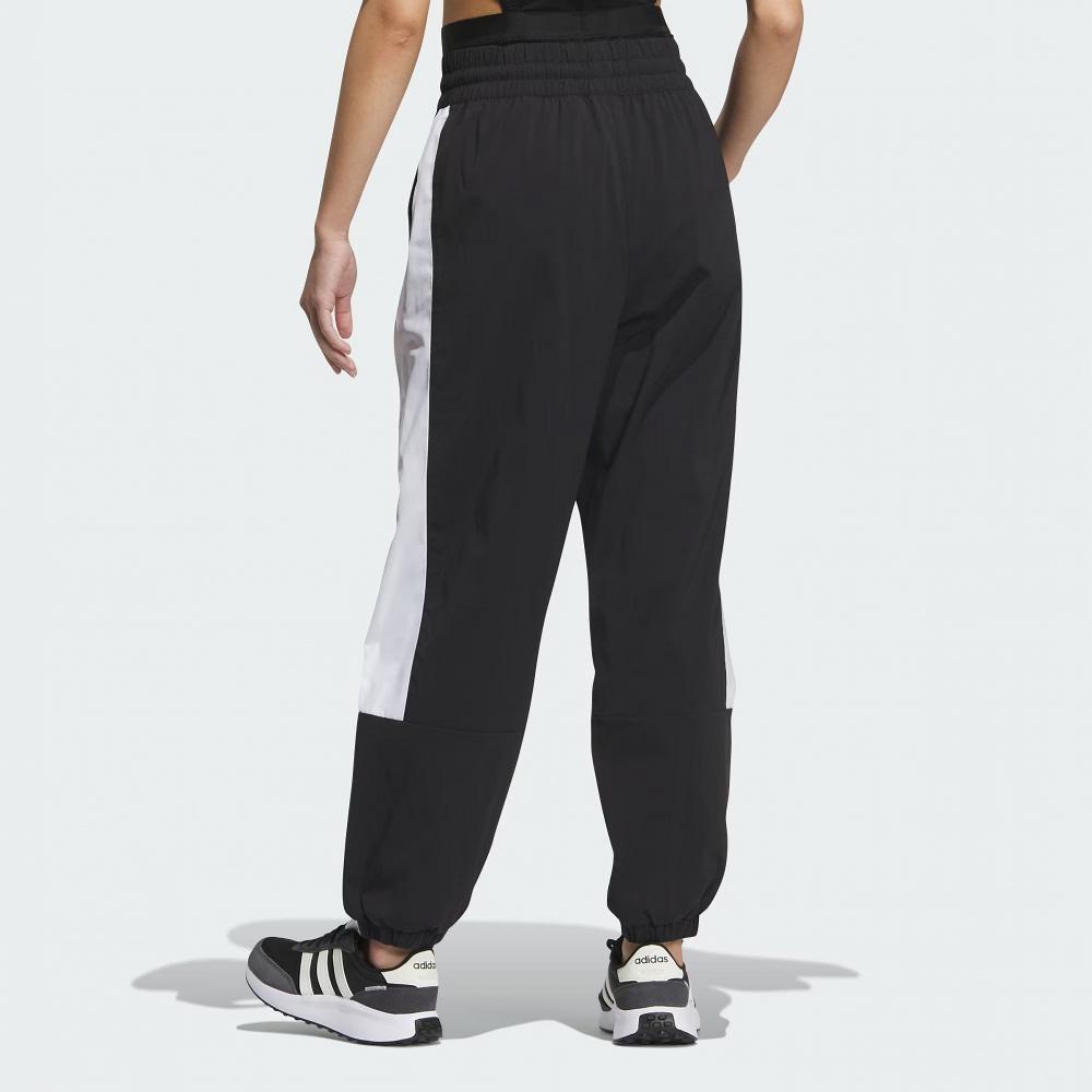 Adidas Colorblock Jogger Pants Women Bottoms Black IP0741