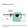 Portable Bluetooth Mini Thermal Printer: Inkless Label & Photo Printer for Students