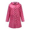 Women's Wave Rain Jacket Outdoor Waterproof Windproof Coat Outwear