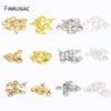18K Gold Plated Brass Lobster Clasps Connector,Claw Clasps For Necklace,Fastener For Bracelet,DIY Jewelry Making Accessories