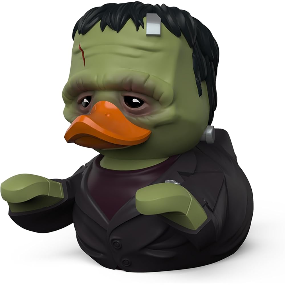TUBBZ Frankenstein Collectible Vinyl Rubber Duck Figure Universal Monsters Horror Movie Merchandise