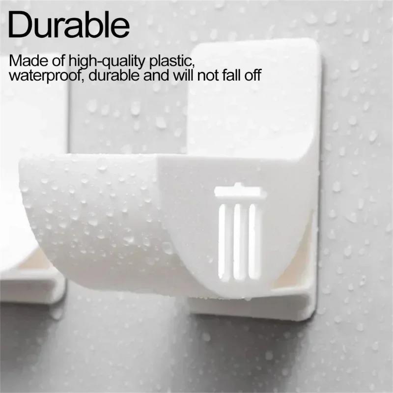 20/2 szt. Uchwyty na worki na śmieci do montażu na ścianie Plastikowe Poli Hak na worek na odpady Łazienka Dozownik Kuchenny Stojak do przechowywania rolki folii do świeżości