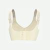 Wireless Seamless V Neck Bra for Women Stretchy Soft Fabric Comfortable Support Wide Straps Non Padded Everyday Wear