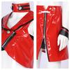 Anime VOCALOID3 Meiko Cosplay Costume Wig Meiko PU Red Uniform Christmas Halloween Formula Uniform for Women Comic Con