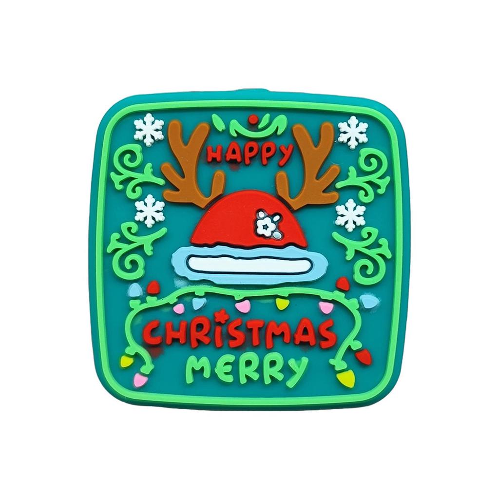 3D Santa Claus Silicone Beads Cartoon Pen for DIY Jewelry and Epoxy Crafting