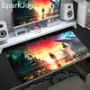 Large Game Final Fantasy Mouse Pad Pc Gaming Accessories Computer Mousepad Office Extended Mouse Mat Desktop Decoration Desk Mat