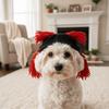 Rock Roll Style Pet Leaky Ear Cap Wig Cap Pet Cosplay Headwear Funny Cat Hat  Party Costume