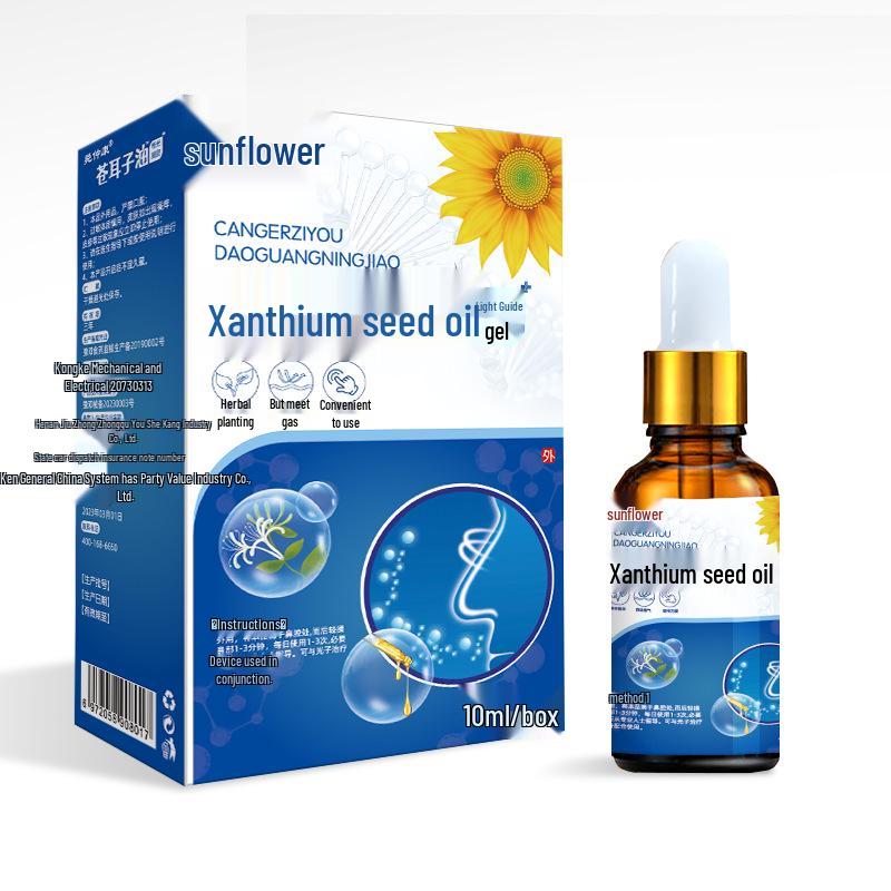 Sunflower & Cocklebur Nasal Comfort Drops: Relieve Dryness and Congestion for Healthy Breathing