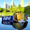 100 Motorcycle Goggles Dustproof Racing Glasses Windproof for Men & Women Motocross Cycling Skiing Outdoor Off-Road Bike Goggle