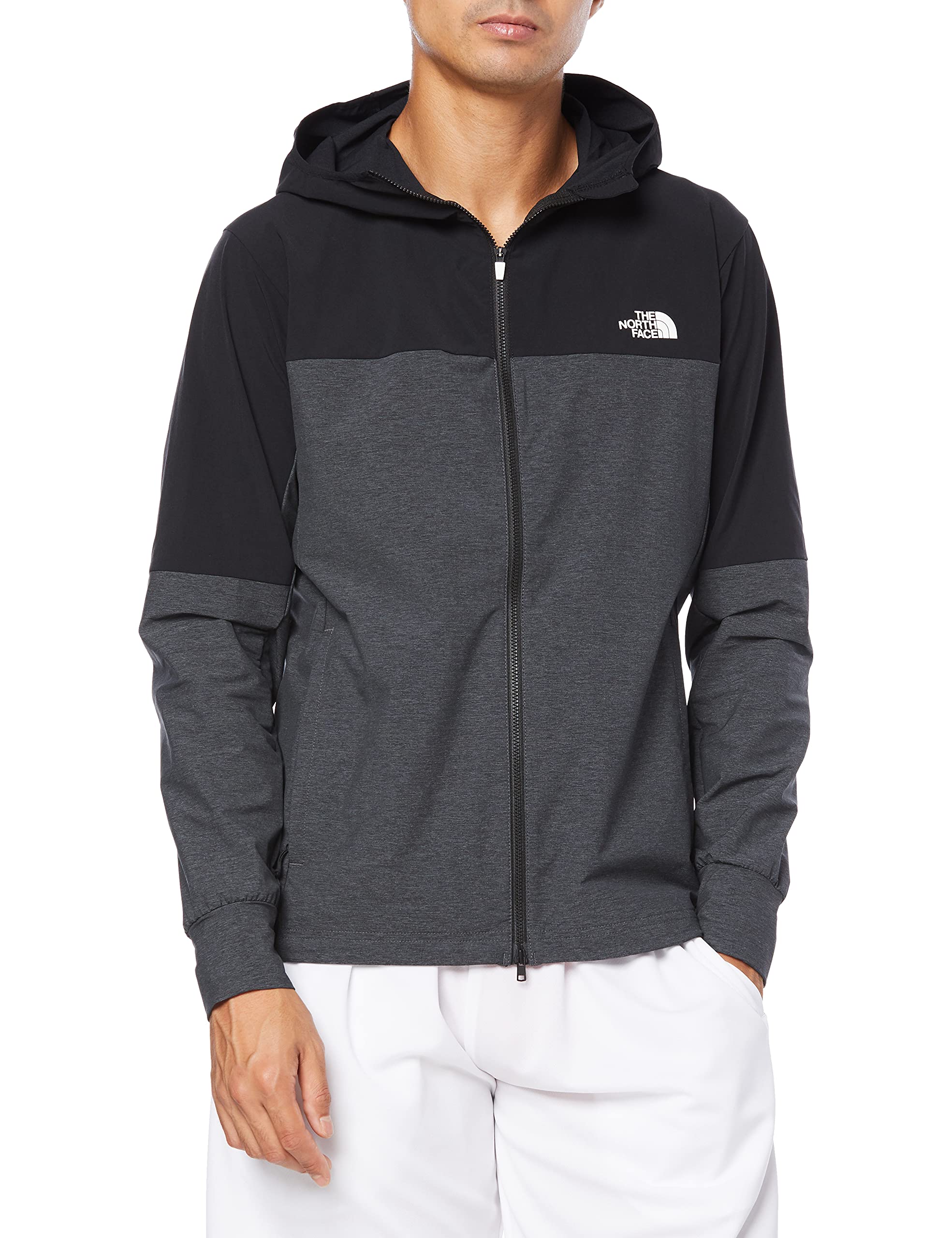

The North Face Apex Flex Mixed Color Size S Hoody, Men s, Water-Repellent, Windproof, Lightweight, Charcoal,