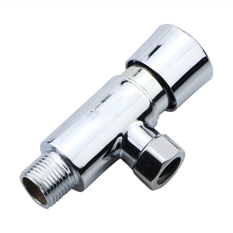 

1PC Brass Triangle Water Control Valve for Bathroom Urinal Flushing Angle Delay Valve BSP