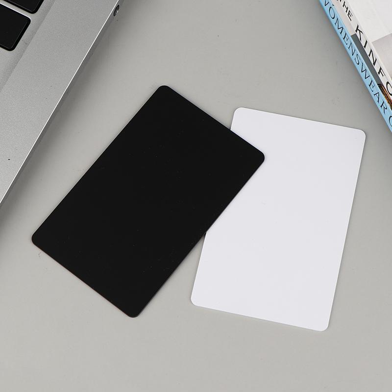 5/10Pcs NFC215 Black White Cards Rewritable NFC NT-AG215 PVC Cards Blank Easy Convenient Programmable NFC Business Card