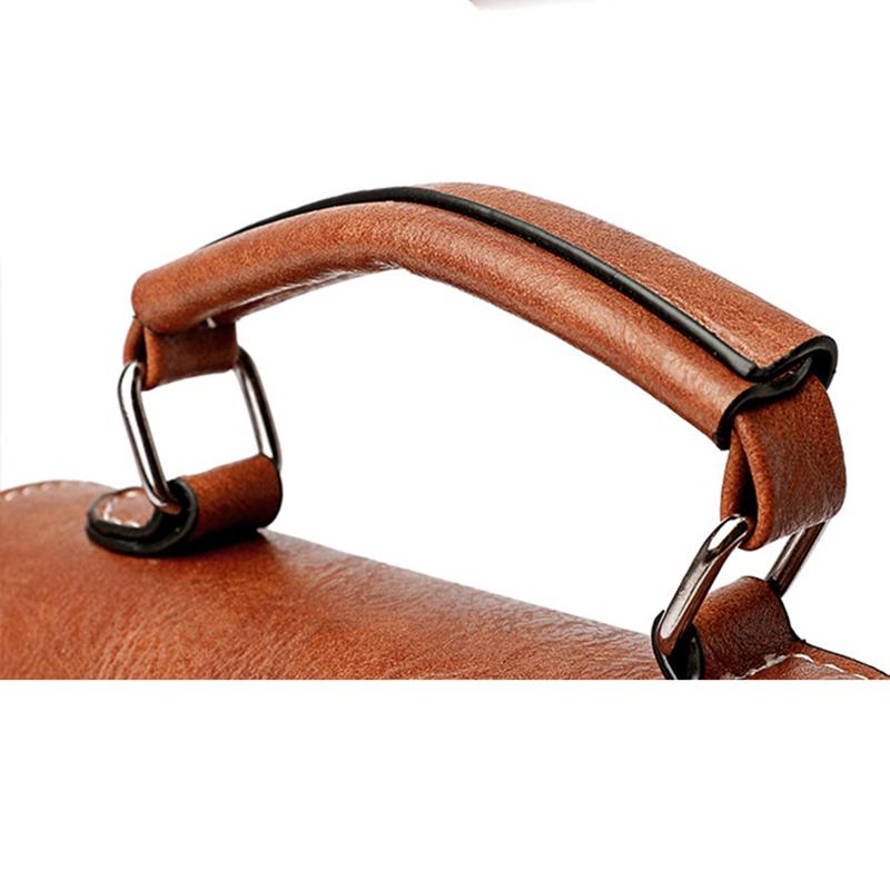Women  Handbag New PU Leather Fashion Lock Design Large Capacity Shoulder Bag Female Crossbody Bag