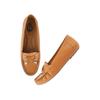 Shoetopia Women'S Comfortable Loafers Tan | Soft Slip-On Casual Formal Flat For Office College & Travel Eu37