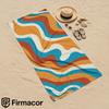 Retro Swirl Microfiber Beach Towel Quick Dry Sand Free Oversized Soft Absorbent Bath Towel for Swimming Pool Travel Gym