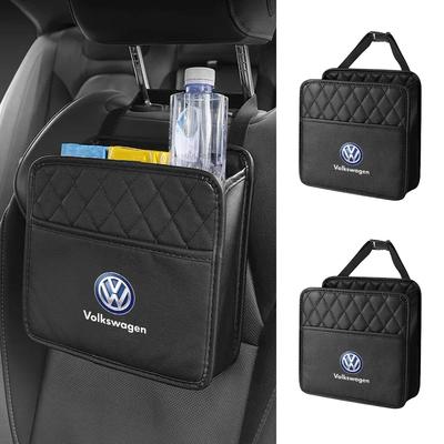 For Volkswagen 1pc Car Back Seat Organizer Hanging Automatic Storage Pocket for Volkswagen VW GOLF POLO PASSAT B5 Beetle Tiguan