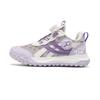 Classmate girls 2025 new spring children's purple sports shoes medium and older children's mesh breathable dad mesh shoes non-slip