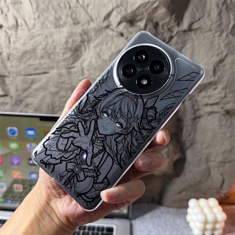Mikro Matowe Twarde Etui na Telefon Odporne na Odciski Palców Półowinięte Odporne na Wstrząsy Pokrowiec dla OnePlus Ace 6 6T 5 Pro 15 13 13T 13R 12 Ace 3V 2V